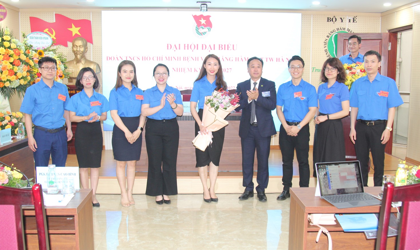 ĐẠI HỘI ĐẠI BIỂU ĐOÀN TNCS HỒ CHÍ MINH BV RĂNG HÀM MẶT TW HÀ NỘI NHIỆM KỲ 2022-2027